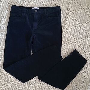 LOFT Corduroy Lowrise Skinny Pants Navy Size 6